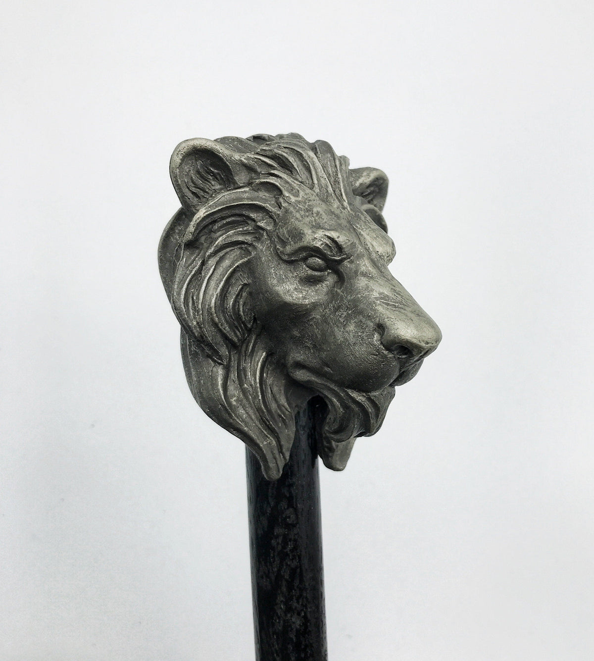 Lion Cane, Hand Sculpted Walking Stick | Medieval Gothic Cane