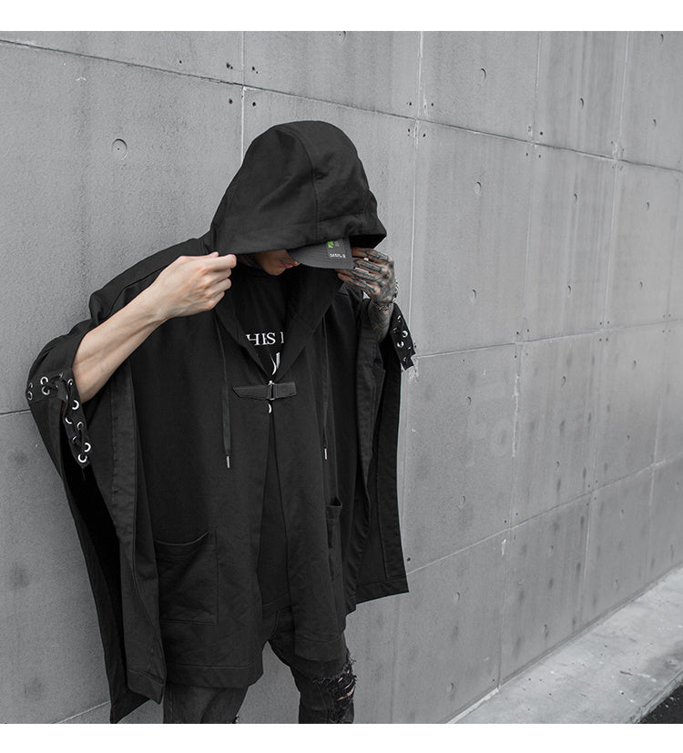 Shadow Bat Sleeve Poncho - Shadow Threadz Crypt