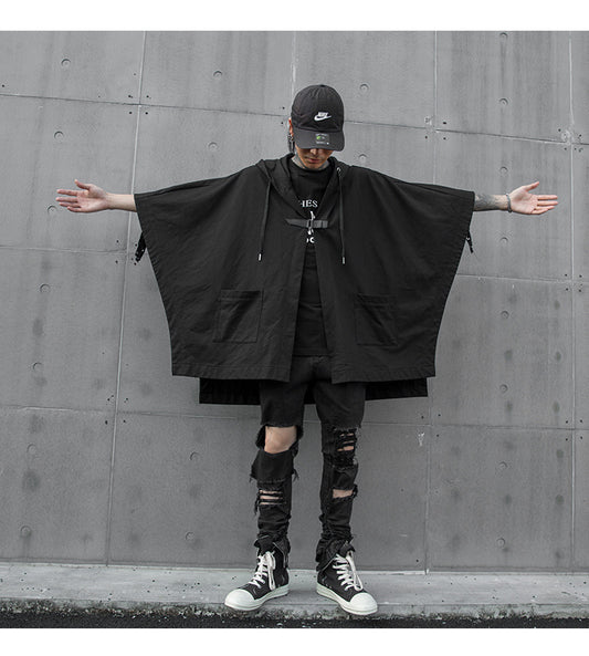 Shadow Bat Sleeve Poncho - Shadow Threadz Crypt