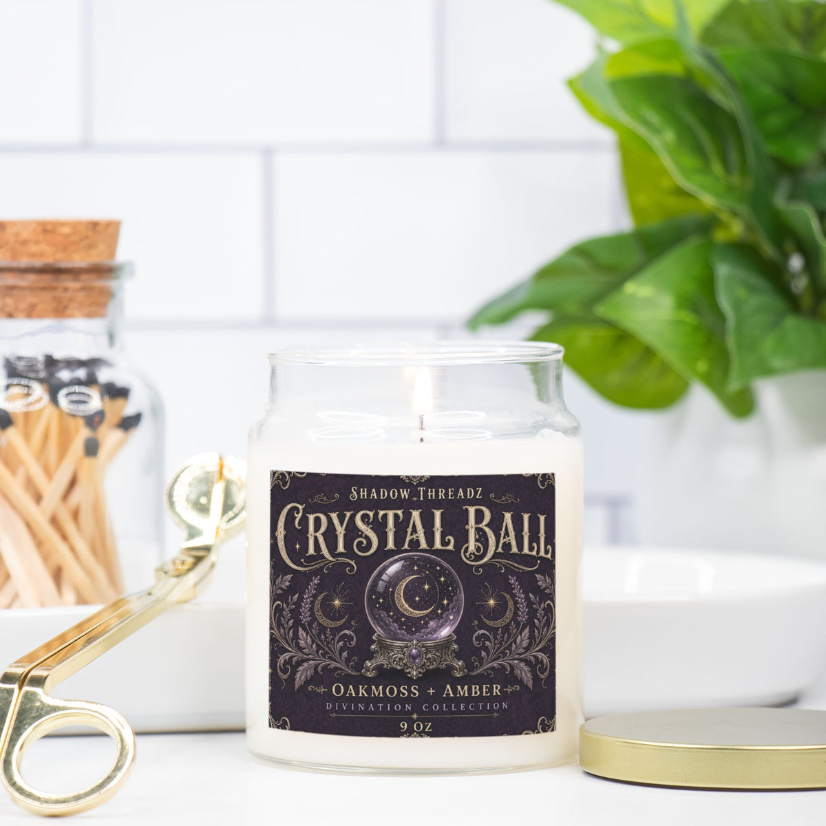 Crystal Ball Candle 9oz
