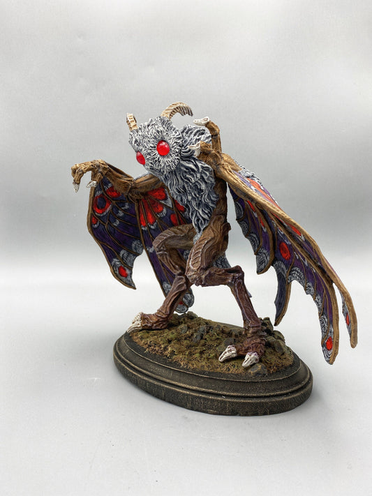 Mothman Statue, Full Color Resin Sculpture | Cryptozoology Creature