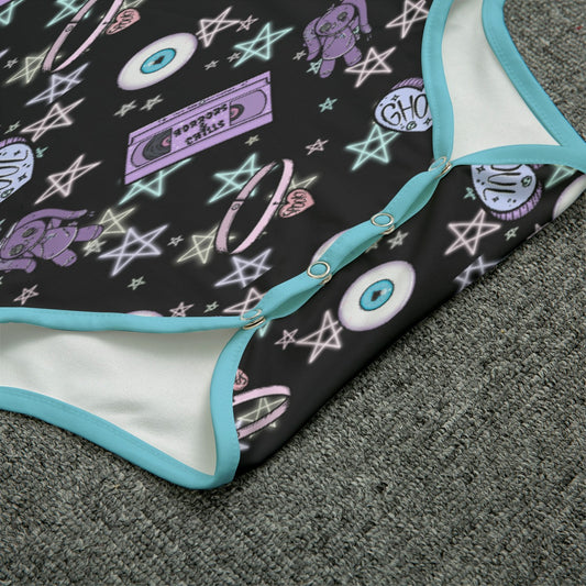 Ghoul Club Short Sleeve CuddleSuit - Shadow Threadz Crypt