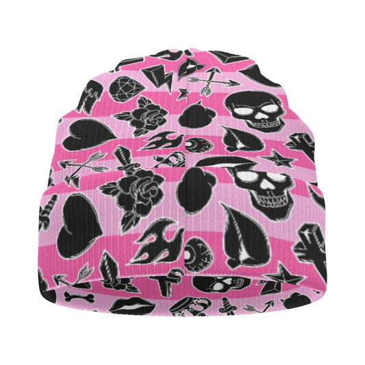 Pretty in Punk Knit Beanie
