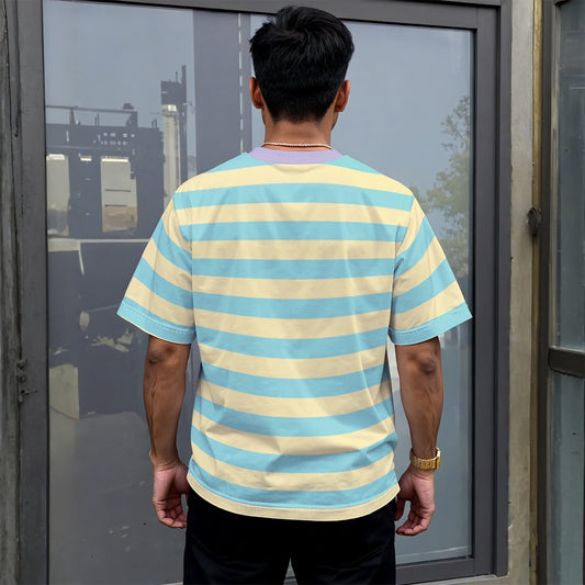 Pastel Spooky Babe Striped Play Tee