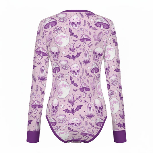 Moonspell Garden Long Sleeve CuddleSuit