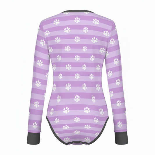 Midnight Kitten Club Long Sleeve CuddleSuit - Shadow Threadz Crypt