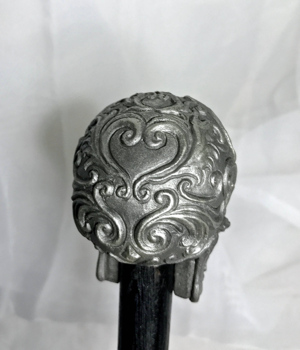 Ornate Skull Cane, Hand Sculpted Walking Stick | Victorian Gothic