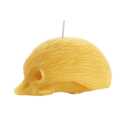 Hedgehog Candle â 100% Pure Beeswax â Handcrafted