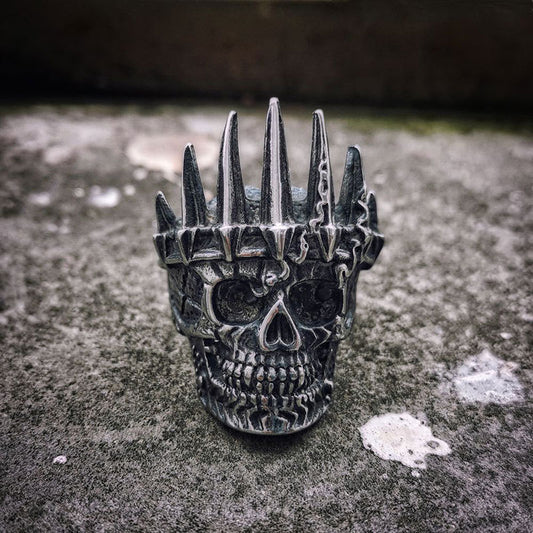 Crowned Reaper Ring - Shadow Threadz Crypt