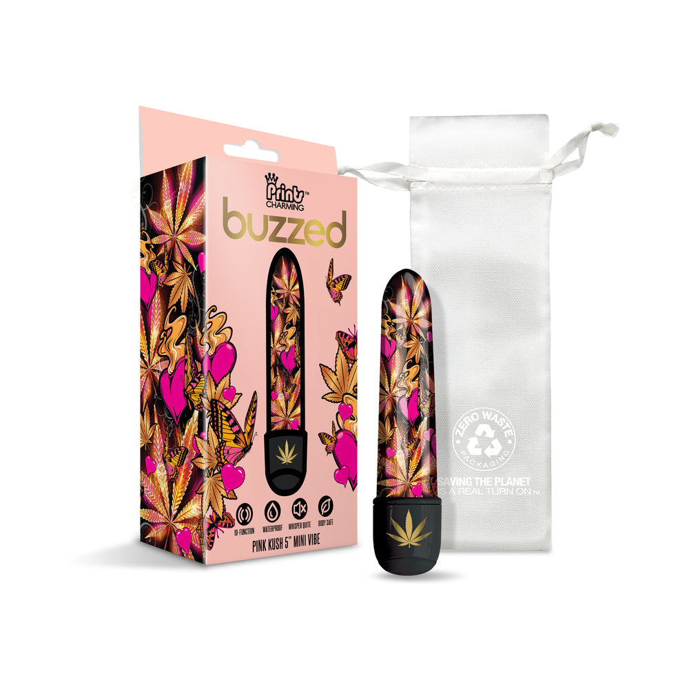 Buzzed Mini Vibe (5") (Pink Kush)