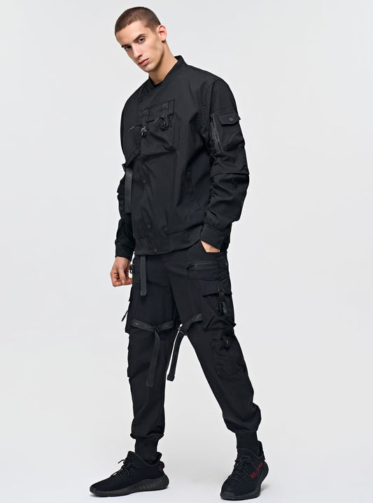 Strappy Black Pants