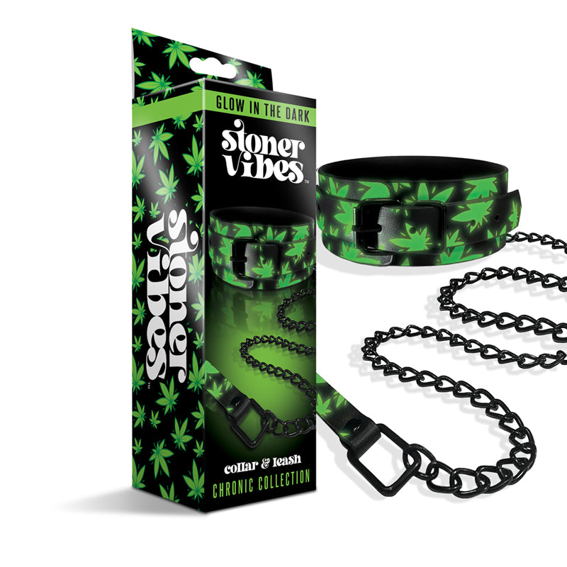 Chronic Collection Glow in the Dark Collar and Leash