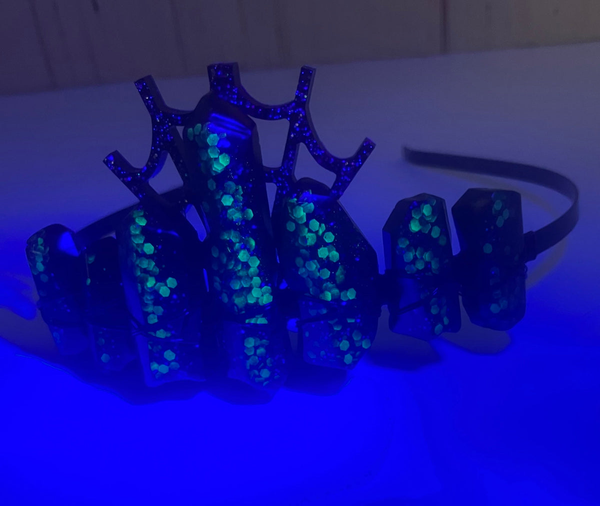 Resin Crystal Crown