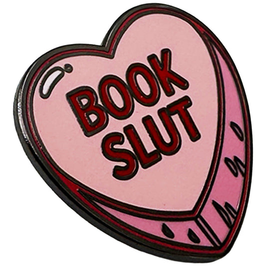 Book Slut Enamel Pin