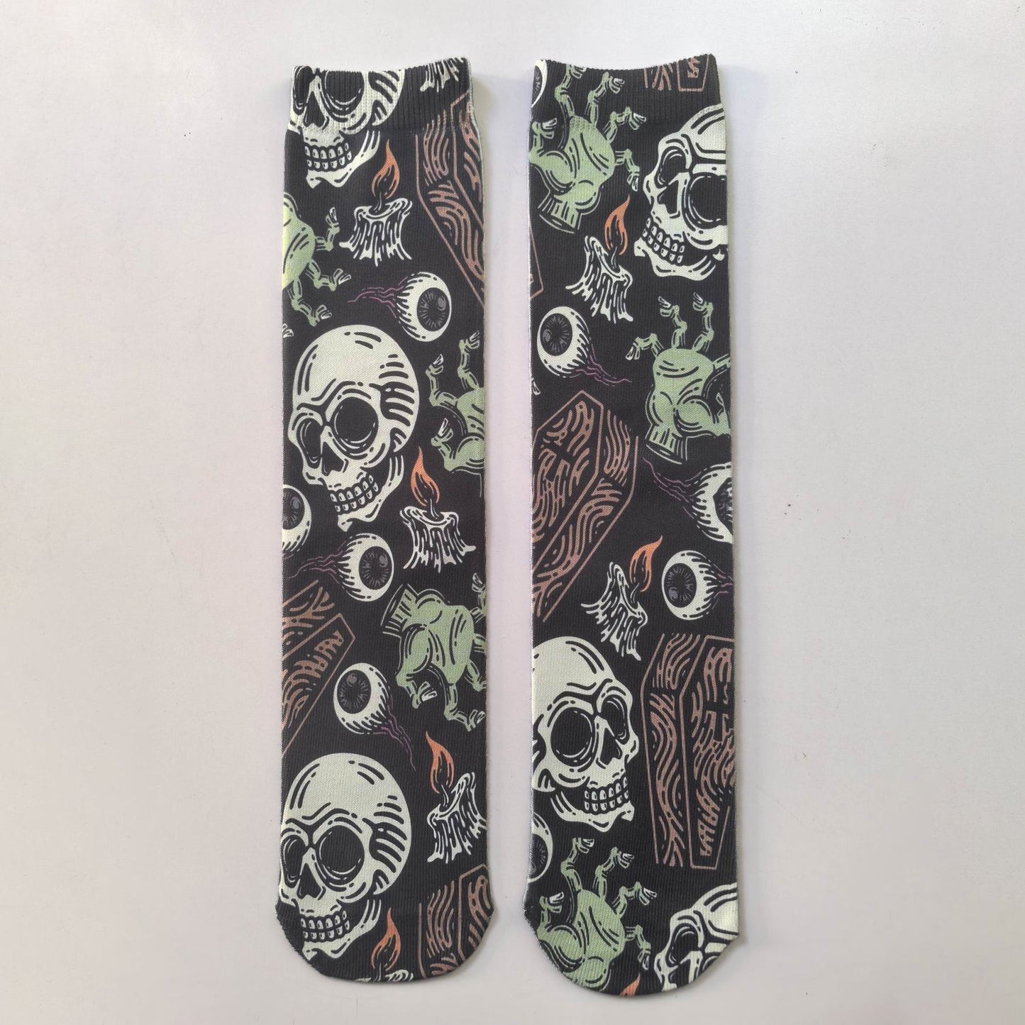 Coffins and Skulls Socks