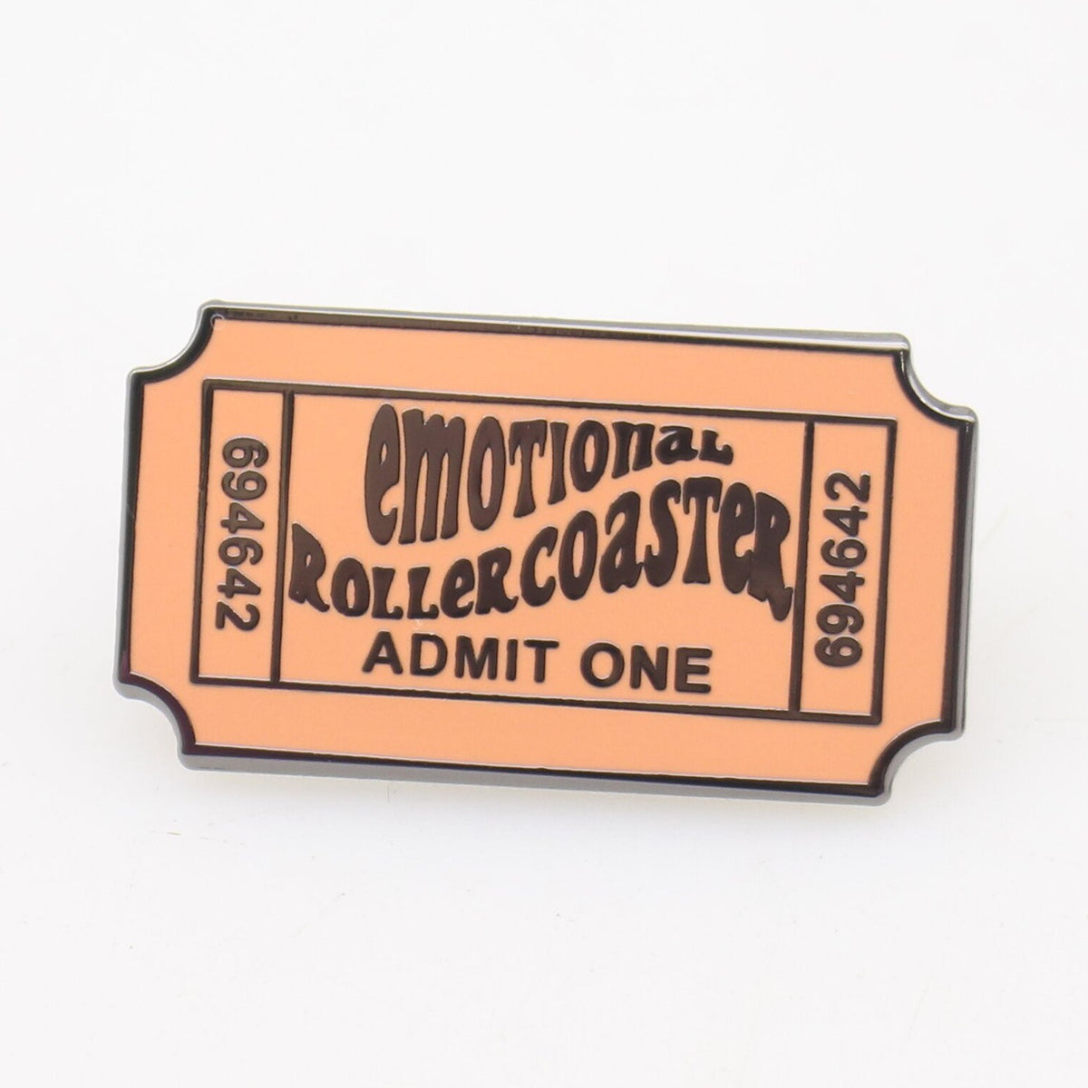 Emotional Rollercoaster Enamel Pin