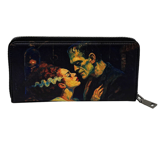 Frankenstein and His Bride Clutch Wallet
