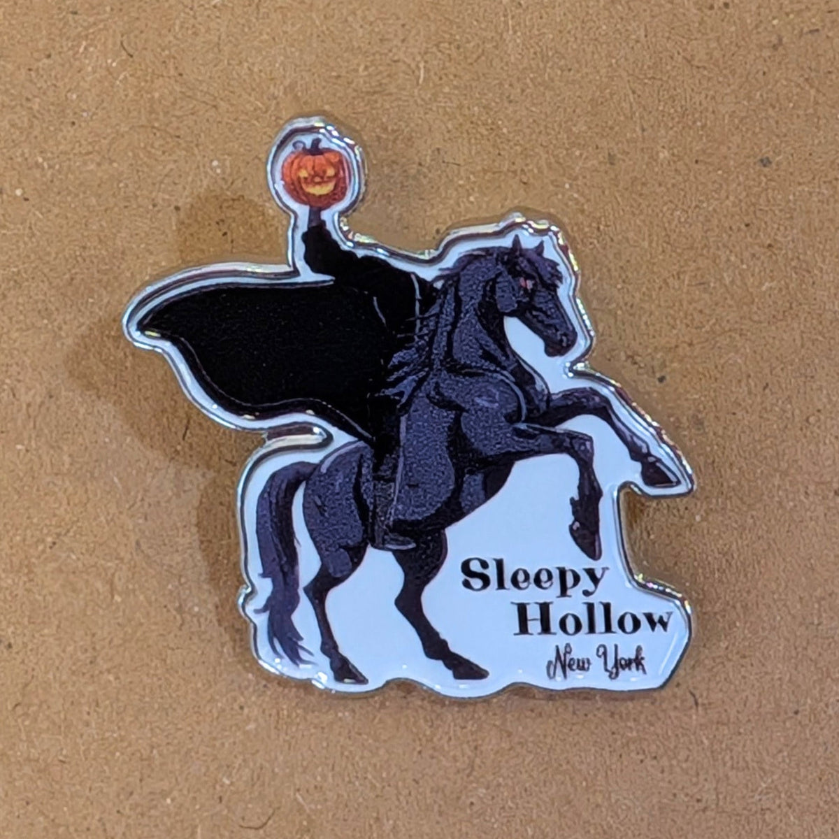 Sleepy Hollow Headless Horseman Enamel Pin