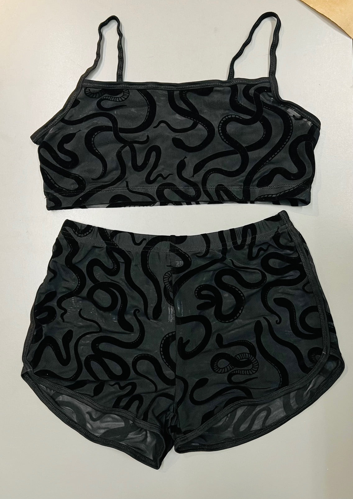Sinister Serpent Bra & Shorts