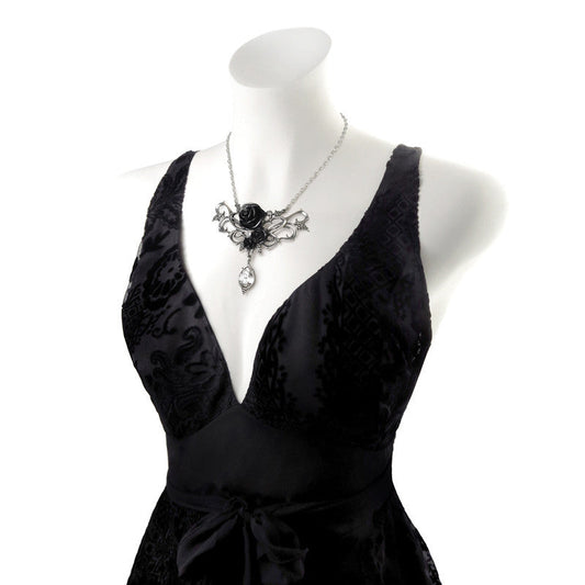Bacchanal Rose Necklace by Alchemy Gothic