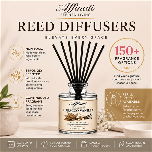 Tobacco & Sandalwood Reed Diffuser