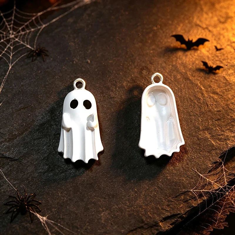 Rude Ghosts Enamel Earrings