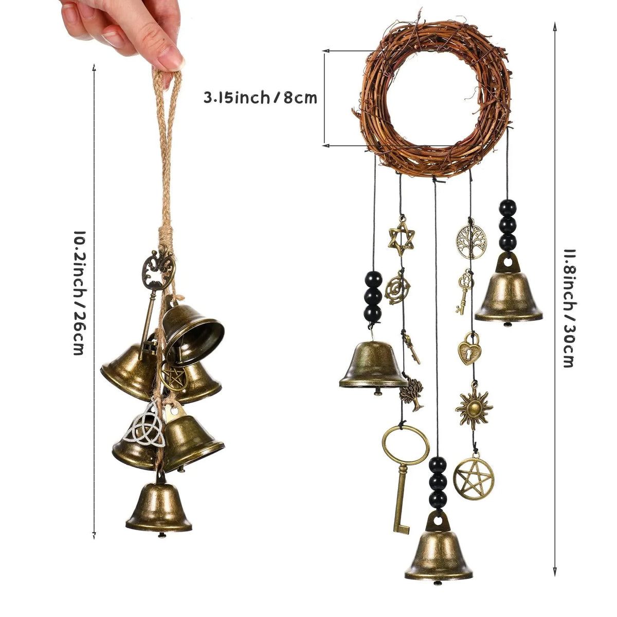 Witch Bells Protection Hanger