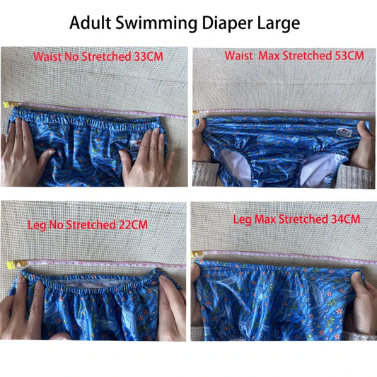 Cars & Streets Adult Swimming Diaper - Shadow Threadz Crypt