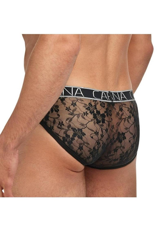 Banana Cabana Lace Low Rise Brief - Shadow Threadz Crypt