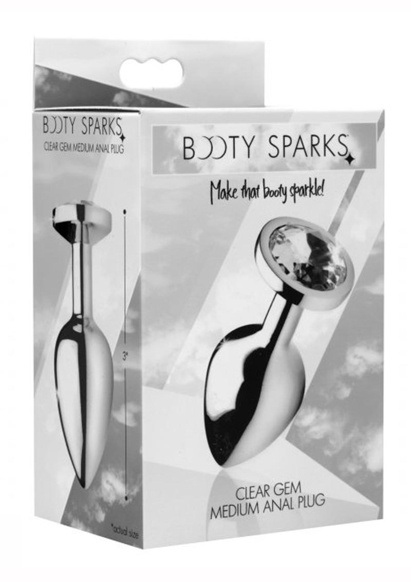 Booty Sparks Clear Gem Anal Plug
