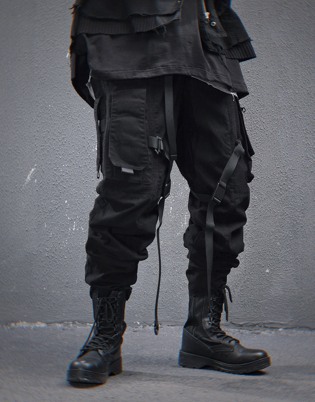 Black NX Cargo Pants