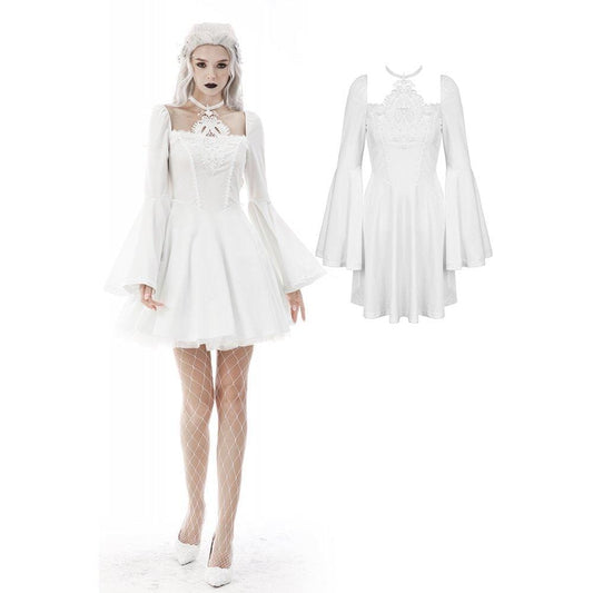 Ivory Ghost Embroidered Wedding Gown