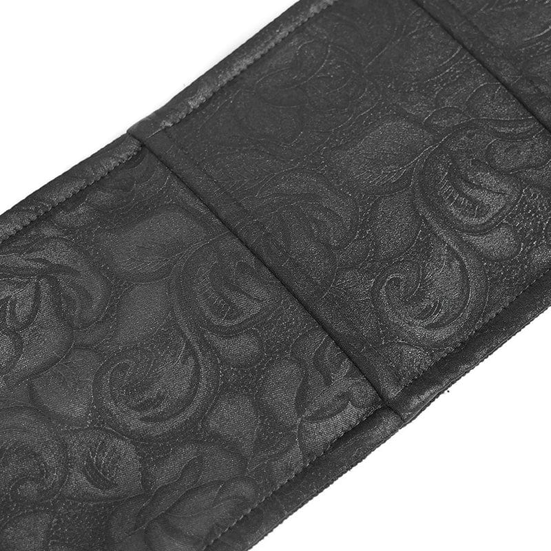 Dark Rose Bat Cross Waist Cincher - image 11