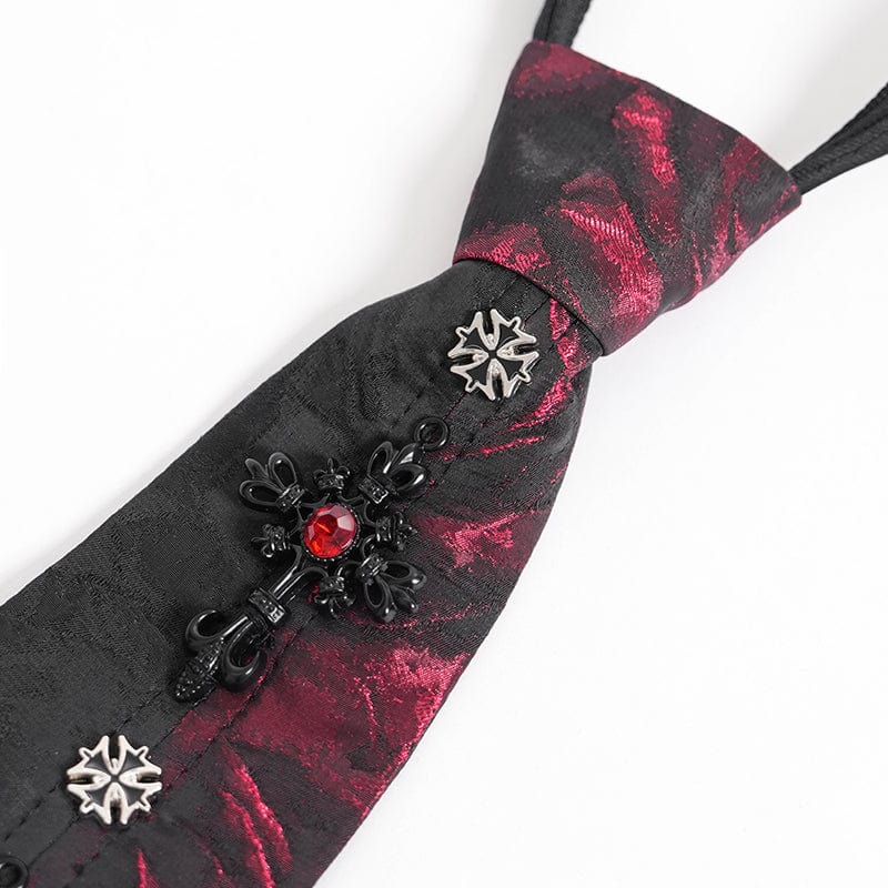 Alchemist Cross Jacquard Tie detail view