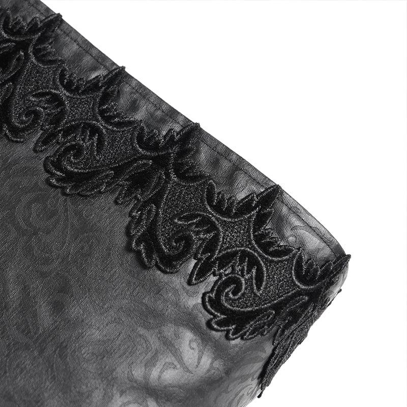 Blackthorn Bell-Sleeve Gothic Coat