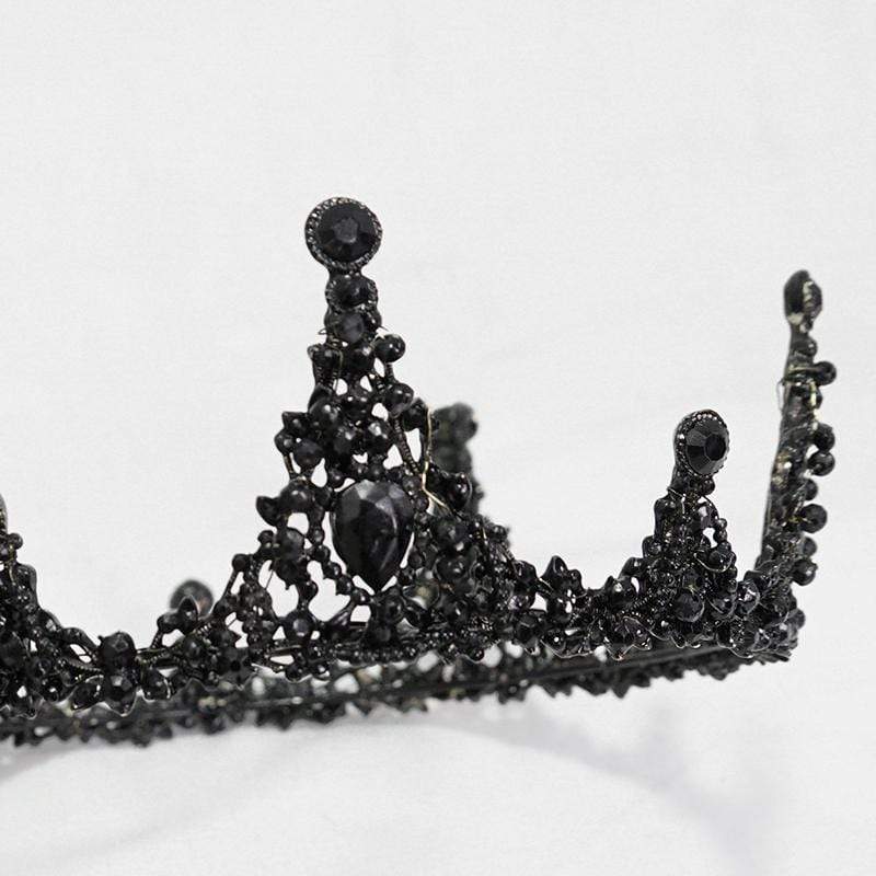 Black Oracle Stone Tiara detail view 6