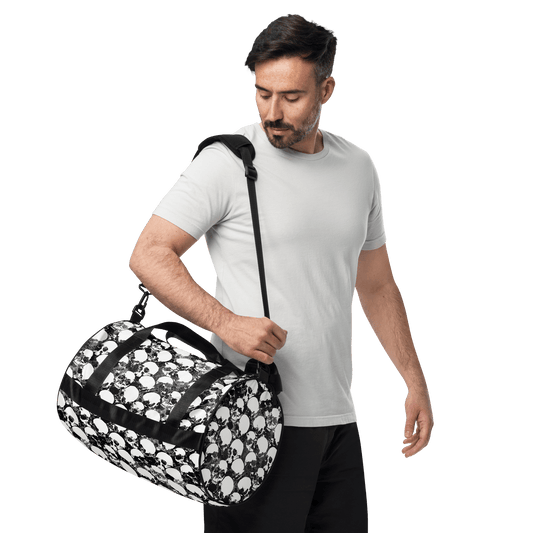 Grunge Skull Gym Bag