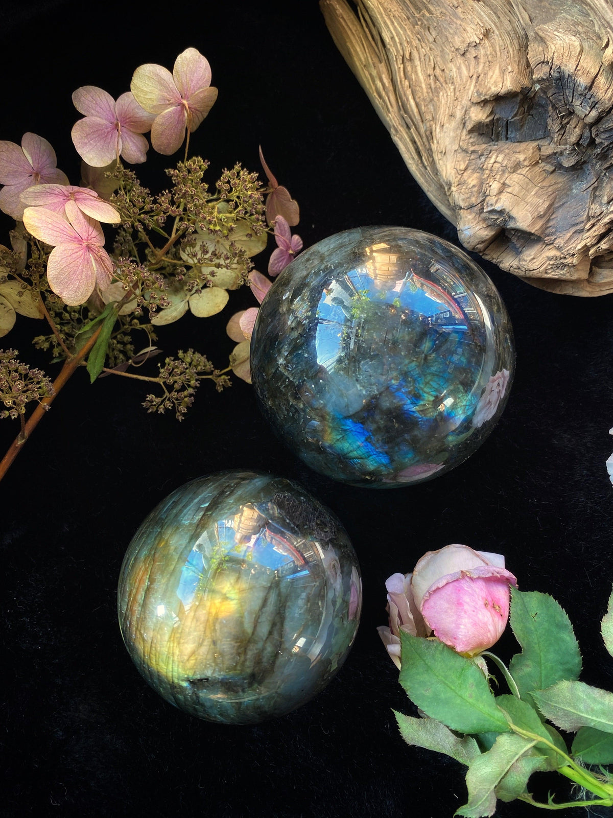 Labradorite Crystal Sphere - Med - XL Scrying Balls