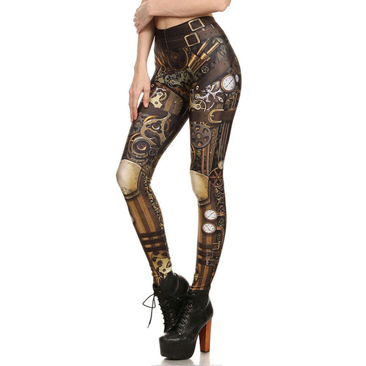 Mechanical Muse Steampunk Leggings