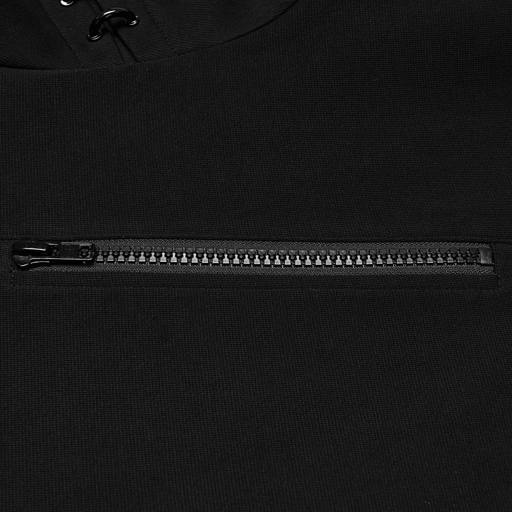 Black Circuit Industrial Hoodie