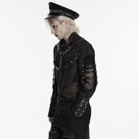 Riot Architecture Lace-Up Mesh Jacket
