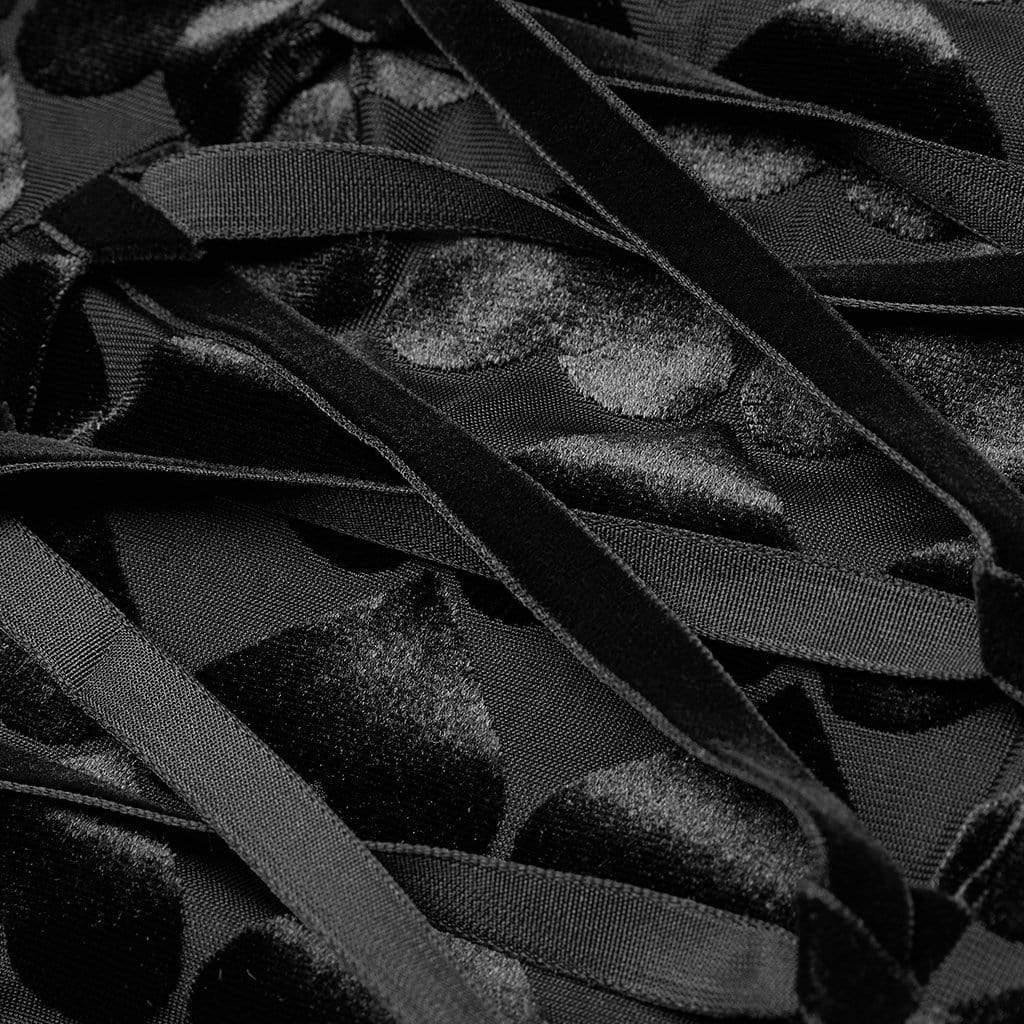 Ashen Heart Collared Short Dress 5