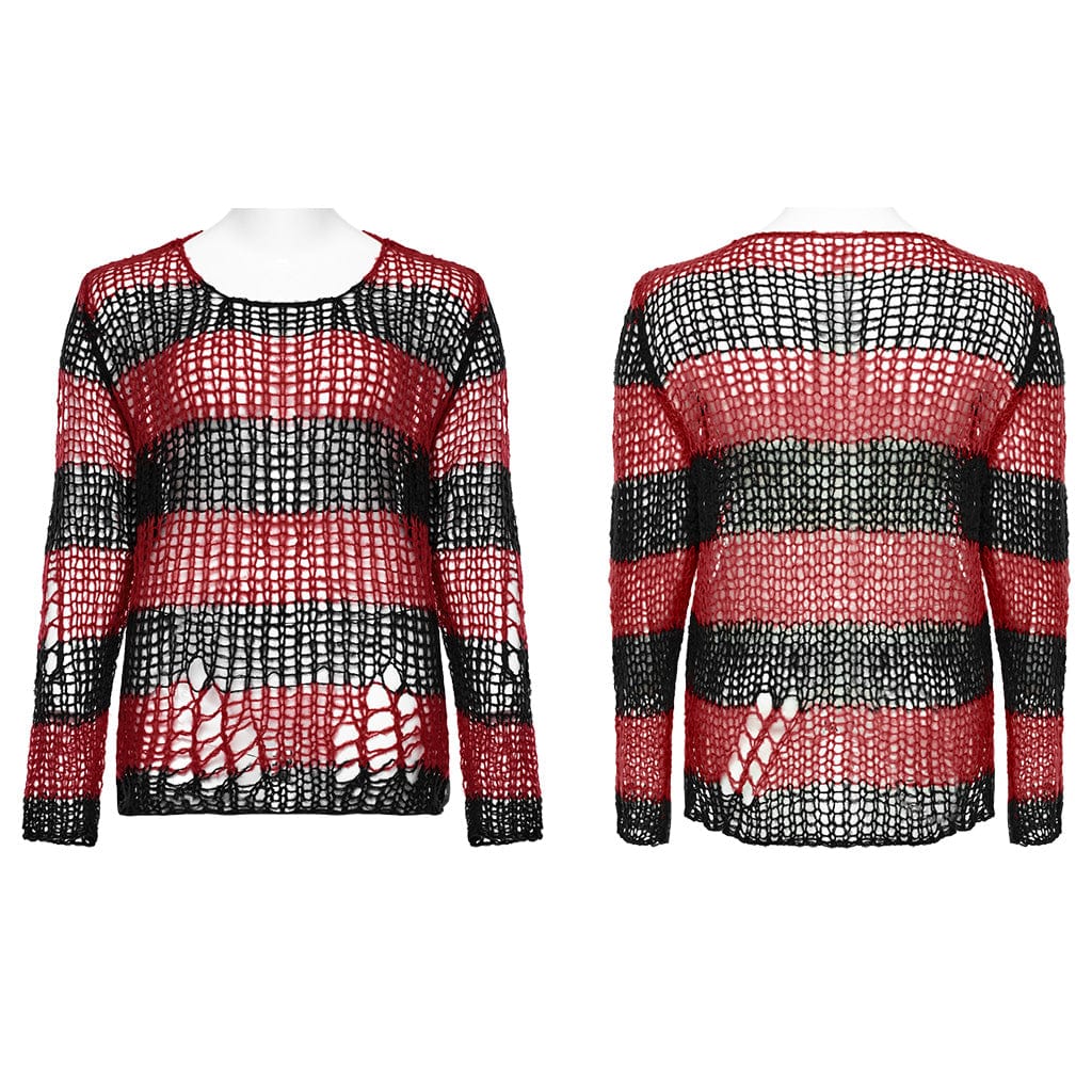 After Midnight Striped Knit Sweater - image 20