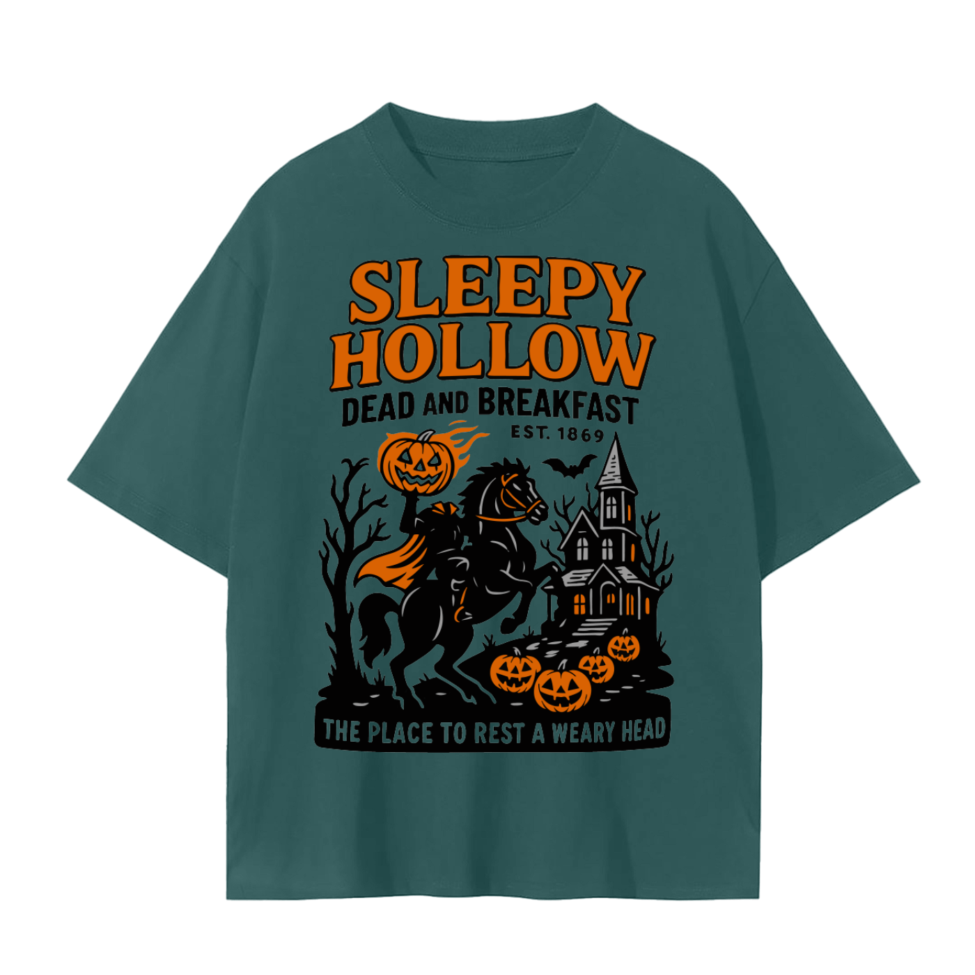 Sleepy Hollow Dead and Breakfast Comfy Tee