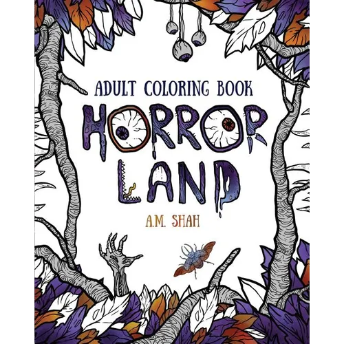 Adult coloring book: Horror Land