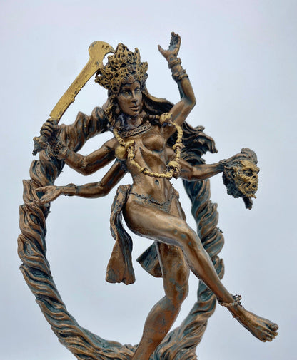 Kali Goddess Statue, Half Scale | Mythological Figurine