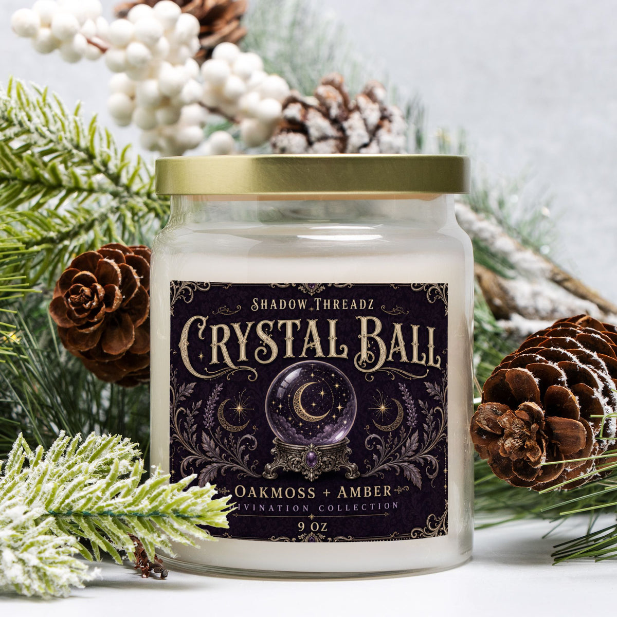 Crystal Ball Candle 9oz