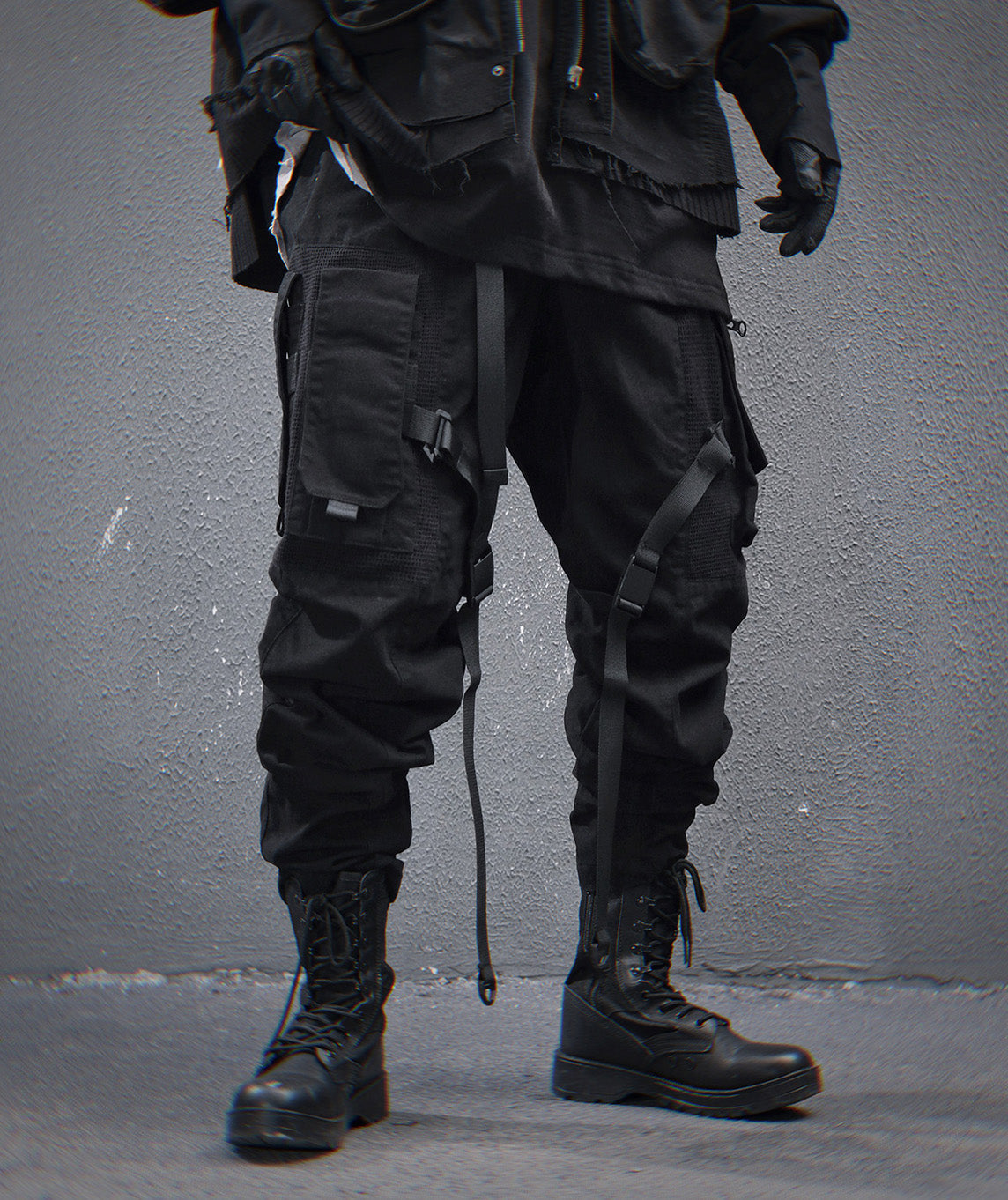 Black NX Cargo Pants
