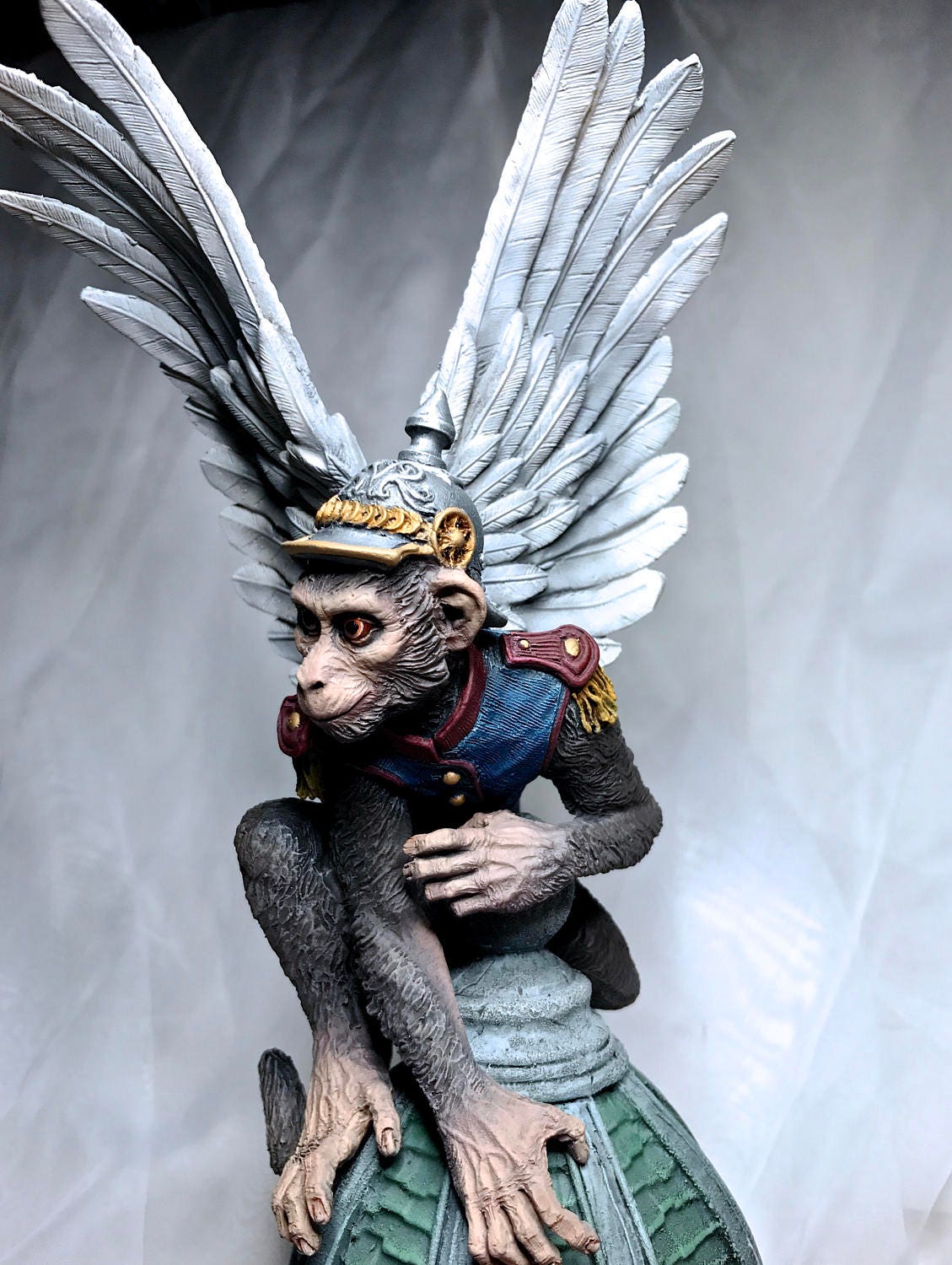 Flying Monkey Full Color Statue