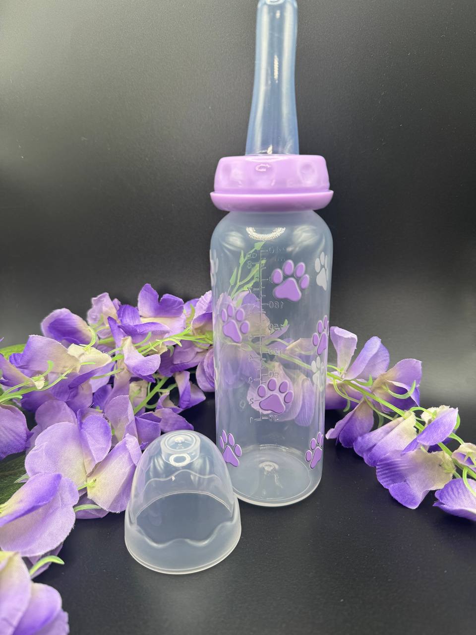 Adorable Paw Print Adult Bottle - 8 oz - Shadow Threadz Crypt